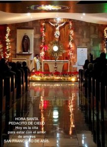 PARROQUIA SAN FRANCISCO DE ASÍS INVITA A SU HORA SANTA EN ACUÑA