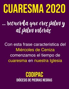 CUARESMA 2020