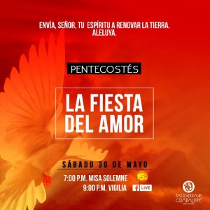 GUADALUPE SABINAS INVITA A LA TRANSMISIÓN EN VIVO DE SU FIESTA DE PENTECOSTÉS