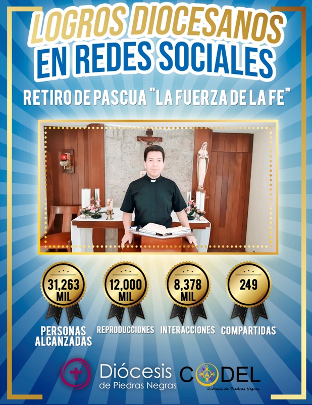 LOGROS DIOCESANOS EN REDES SOCIALES