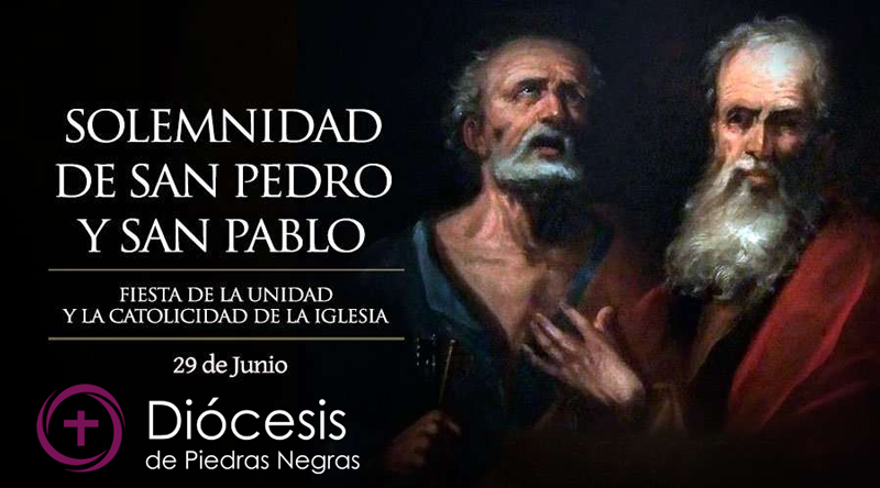 Hoy la Iglesia celebra la Solemnidad de San Pedro y San Pablo