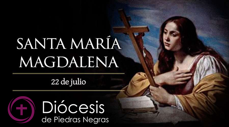 Hoy es la fiesta de Santa María Magdalena, la primera mujer que vio a Cristo resucitado