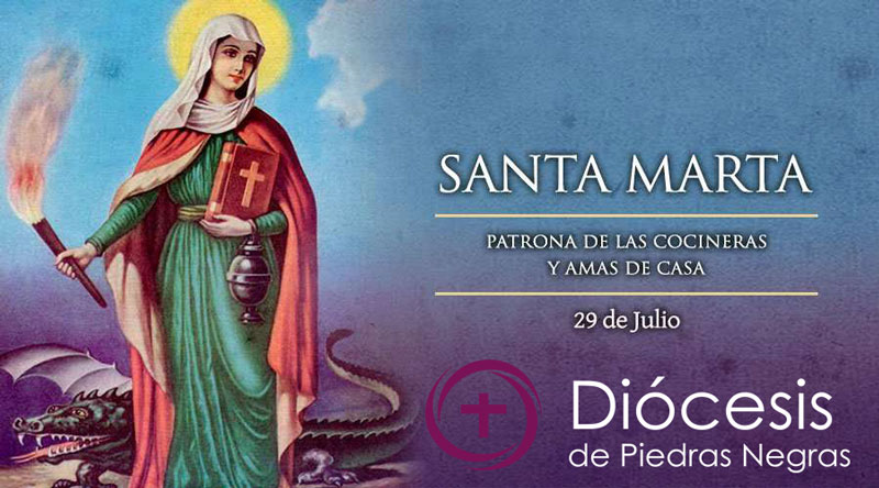 Hoy la Iglesia celebra a Santa Marta, patrona de las cocineras y amas de casa