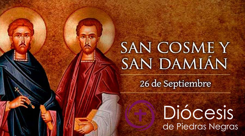 Hoy celebramos a San Cosme y San Damián, gemelos mártires patronos de médicos