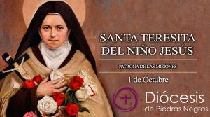 Hoy celebramos a Santa Teresita del Niño Jesús, patrona universal de las misiones