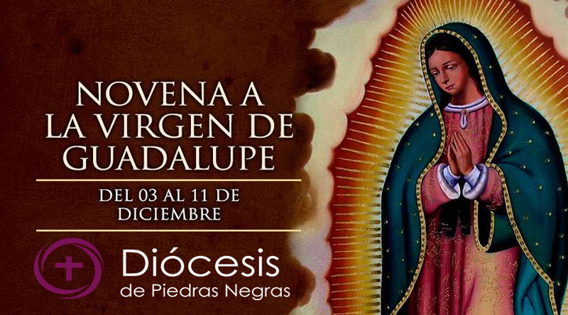 Hoy se inicia la novena a la Virgen de Guadalupe