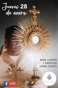 PARROQUIA SAN JUAN DE PIEDRAS NEGRAS INVITA HOY A SU HORA SANTA