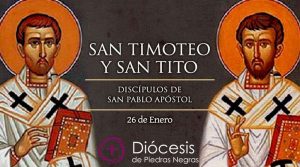 Hoy se conmemora a San Tito y San Timoteo, discípulos de San Pablo Apóstol