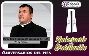 XXI ANIVERSARIO SACERDOTAL PBRO. JOSÉ FEDERICO DE SANTOS DE SANTOS