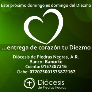 ENTREGA DE CORAZÓN TU DIEZMO