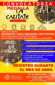 CONVOCATORIA MEDALLA IN CARITATE