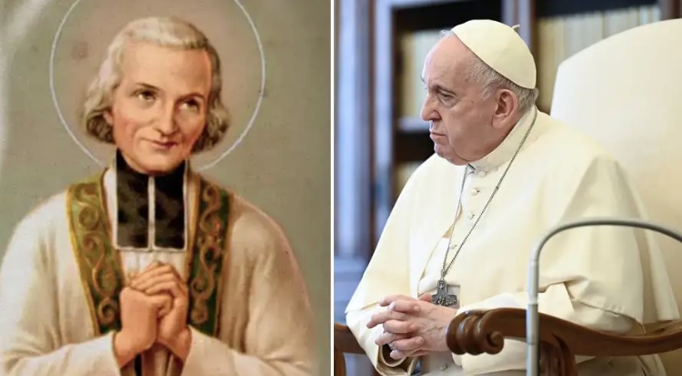 El Papa recuerda a San Juan María Vianney y pide rezar por todos los párrocos y sacerdotes