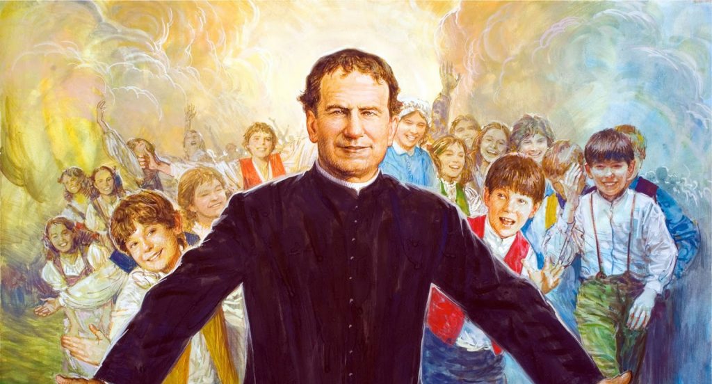 Hoy recordamos el nacimiento de San Juan Bosco, padre y maestro de la juventud