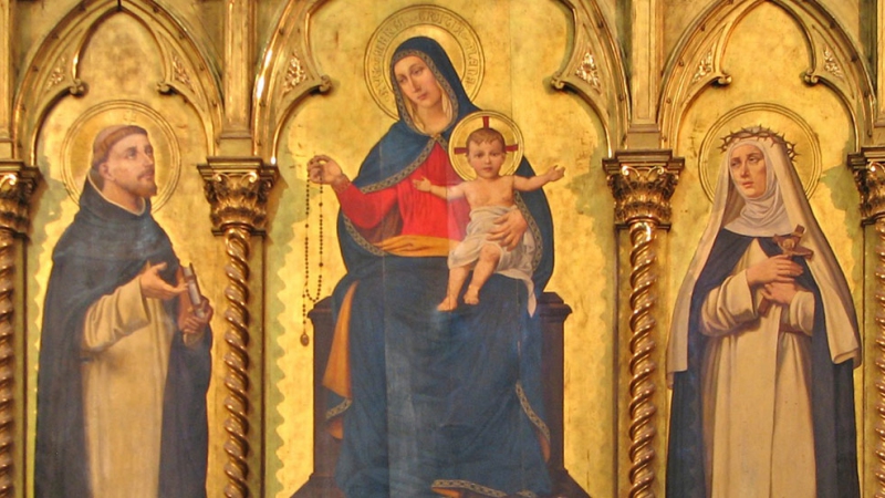 Hoy se inicia la novena a Nuestra Señora del Santo Rosario