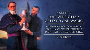 Hoy celebramos a San Luis Versiglia y San Calixto Caravario, los dos primeros mártires salesianos