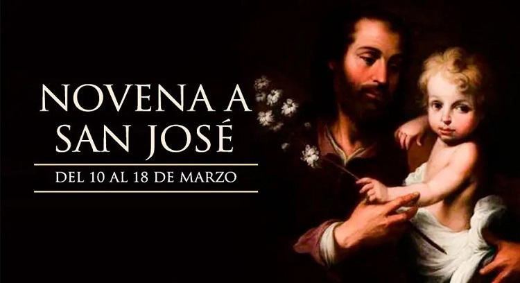 Hoy inicia la novena a San José, patrono de la Iglesia universal