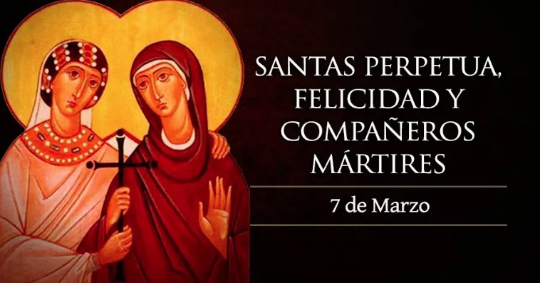 Hoy celebramos a las santas Perpetua y Felicidad, valientes amigas y mártires de la fe