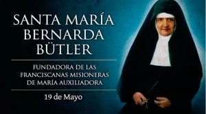 Hoy se celebra a Santa María Bütler, religiosa que dejó el convento para convertirse en misionera