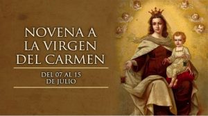 Hoy comienza la Novena a la Virgen del Carmen