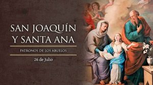 Hoy es la fiesta de San Joaquín y Santa Ana, padres de la Virgen y patronos de los abuelos