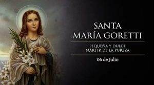 Hoy celebramos a Santa María Goretti, “pequeña y dulce mártir de la pureza”