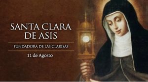 Hoy celebramos a Santa Clara de Asís, sierva de los pobres, patrona de la televisión