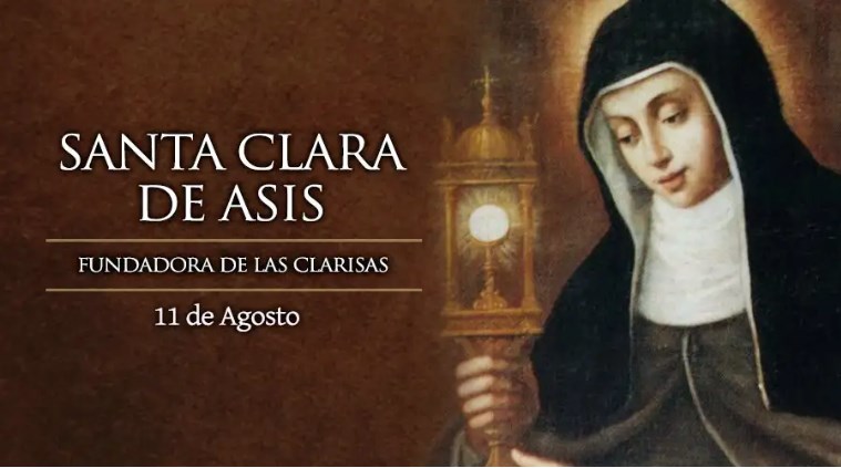 Hoy celebramos a Santa Clara de Asís, sierva de los pobres, patrona de la televisión