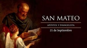 Hoy celebramos la fiesta de San Mateo, apóstol y evangelista