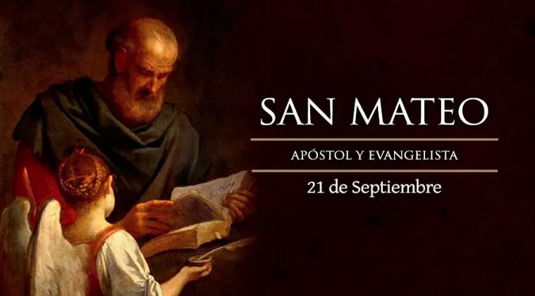 Hoy celebramos la fiesta de San Mateo, apóstol y evangelista