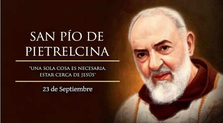 Hoy celebramos a San P铆o de Pietrelcina, el santo que recibi贸 los estigmas