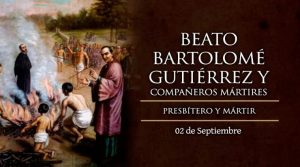 Hoy recordamos al Beato mártir Bartolomé Gutiérrez, de quien se burlaban por su sobrepeso