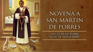 Hoy se inicia la novena a San Martín de Porres, el santo de la escoba