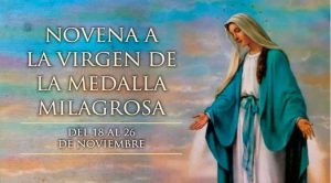 Hoy inicia la novena a la Virgen de la Medalla Milagrosa