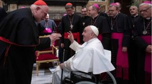 Papa Francisco y obispos alemanes dialogan en el Vaticano sobre polémico Camino Sinodal