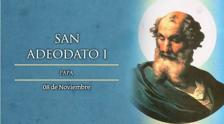 Hoy se celebra a San Adeodato I, Papa