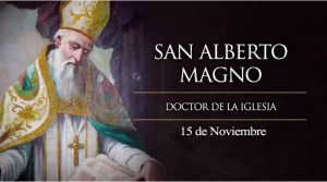 Hoy celebramos a San Alberto Magno, Doctor de la Iglesia con la ayuda de la Virgen María