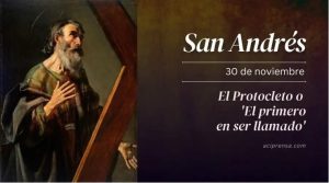 Hoy celebramos a San Andrés Apóstol, el primero entre los llamados por Jesús