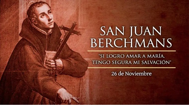 Hoy la Compañía de Jesús celebra a San Juan Berchmans, modelo para la juventud