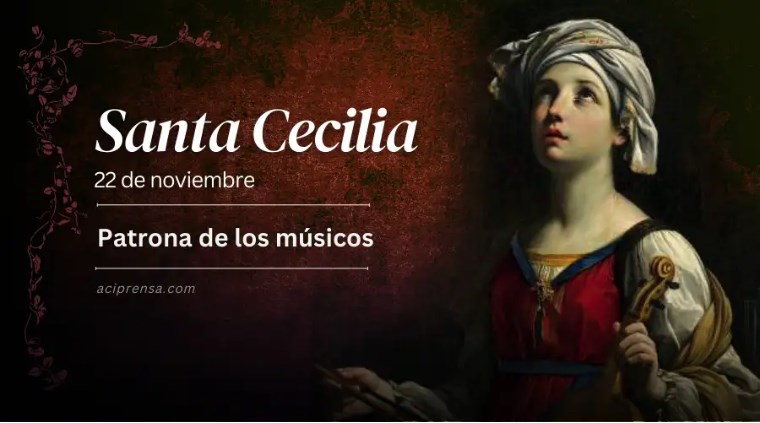 Hoy se celebra a Santa Cecilia, patrona de los m煤sicos y los poetas