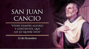 Hoy se celebra a San Juan Cancio, nos previene de la calumnia y la difamación