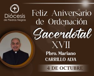 17 ANIVERSARIO SACERDOTAL DEL PADRE MARIANO