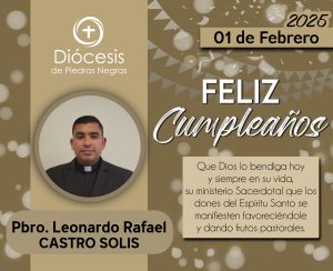 ¡FELIZ CUMPLEAÑOS, PADRE LEONARDO!