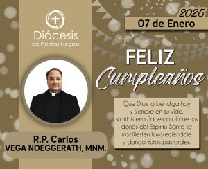 ¡FELIZ CUMPLEAÑOS, PADRE CARLOS!