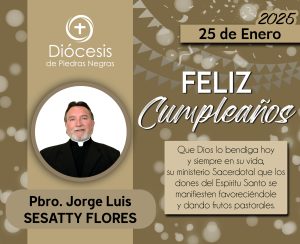 ¡FELIZ CUMPLEAÑOS, PADRE SESATTY!