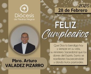 ¡FELIZ CUMPLEAÑOS, PADRE ARTURO!