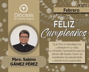 ¡FELIZ CUMPLEAÑOS, PADRE SABINO!