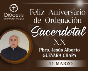 20 ANIVERSARIO SACERDOTAL DEL PBRO. JESÚS