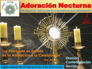 ADORACIÓN NOCTURNA EN CRISTO REY