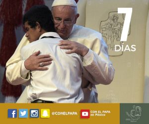 FALTAN 7 DÍAS PARA LA LLEGADA DEL PAPA FRANCISCO A MÉXICO