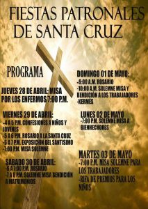 FIESTAS PATRONALES EN HONOR A LA SANTA CRUZ